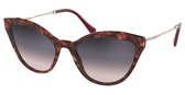 Miu Miu by Prada MU 03US Dames Zonnebril - Bruin / Roze