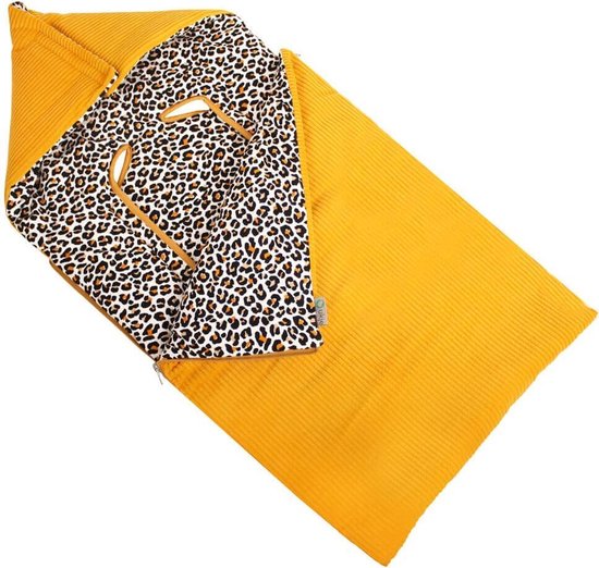 Voetenzak Maxi Cosi - Universeel - Superzacht katoen - Oker panter | bol.com