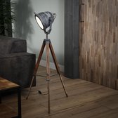 Industriële Vloerlamp 'Jean' (hoogte 86 - 116cm)