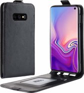 Flipcase  Samsung Galaxy S10e zwart leer