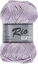 Lammy yarns Rio katoen garen - lila (063) - naald 3 a 3,5 mm - 1 bol