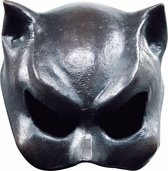 Partychimp Halfmasker Cat Girl Halloween Masker voor bij Halloween Kostuum Volwassenen Carnaval - Latex- One Size