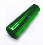 Groene Serpentine Metallic 4m 18 ringen