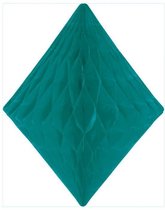 Turquoise Honeycomb Diamant - 30cm