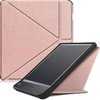 foto van Kobo Libra H2O hoesje - Tri-Fold Book Case - Rosé Goud