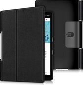 Tablet Hoes geschikt voor Lenovo Yoga Smart Tab 10.1 - Tri-Fold Book Case - Zwart