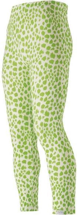 Playshoes legging lang groen leopard