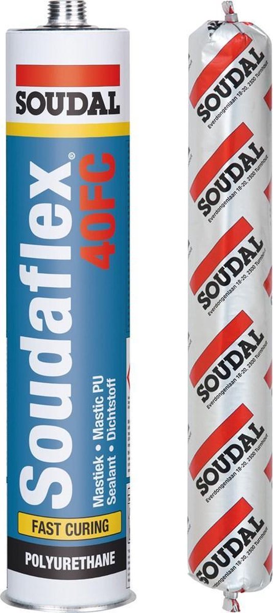 Soudal - Soudaflex 40 Fc Grijs - 600ml 102485