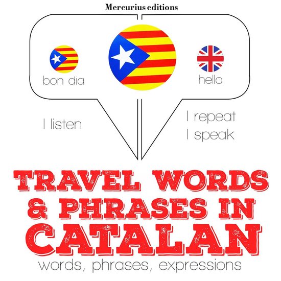 Travel words and phrases in Catalan - cover