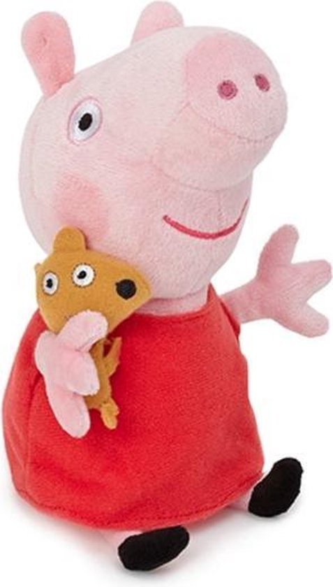 Peppa Pig big knuffels 28 cm knuffeldieren | Fun en Feest