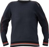 Knoxfield sweater antraciet/rood S