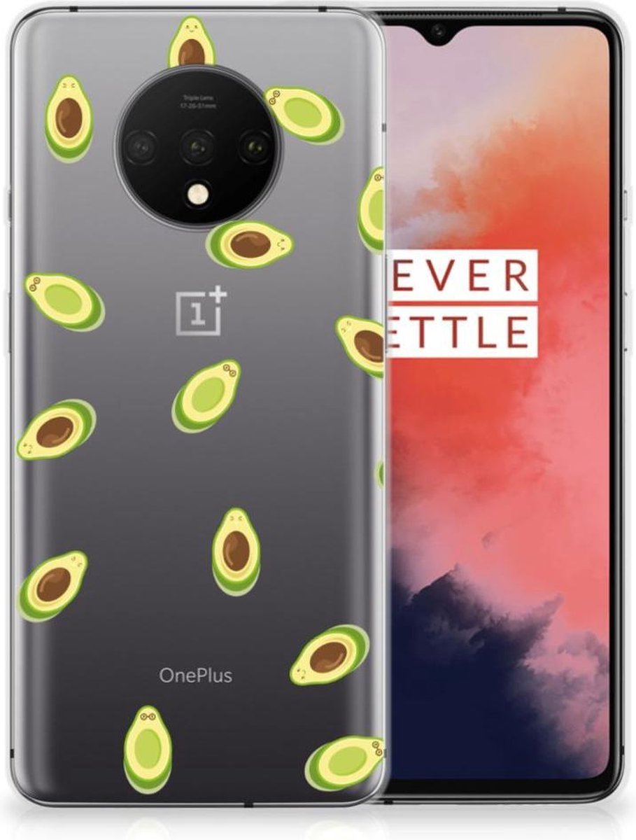 OnePlus 7T Siliconen Case Avocado