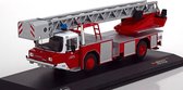 Magirus DLK 2312 Brandweer Frankfurt/Main Rood 1-43 Ixo Models