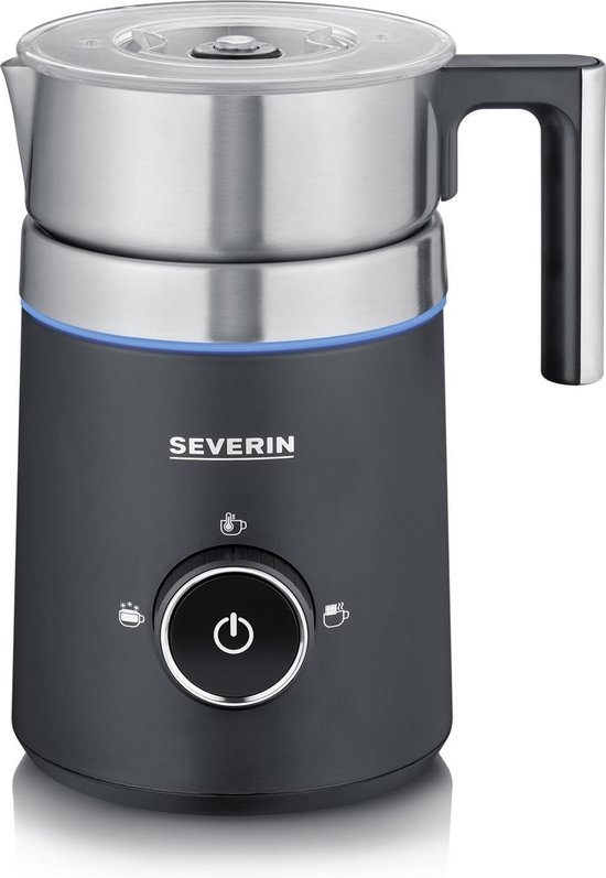 Severin SM 3585 - Elektrische melkopschuimer Spuma 500 - LED-display - 500 ml vulvolume - Roestvrijstalen melkcontainer