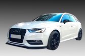 Motordrome Voorspoiler passend voor Audi A3 (8V) Sportback/HB/Sedan/Cabrio 2012-2016 (ABS)