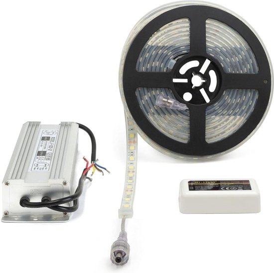 Led Strip Koud Wit Ip68 Waterdicht 60 Leds P M 10 Meter 12v