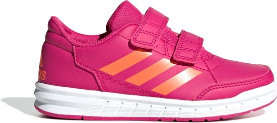 adidas Sneakers - Maat 30 - Meisjes - roze/oranje | bol.com