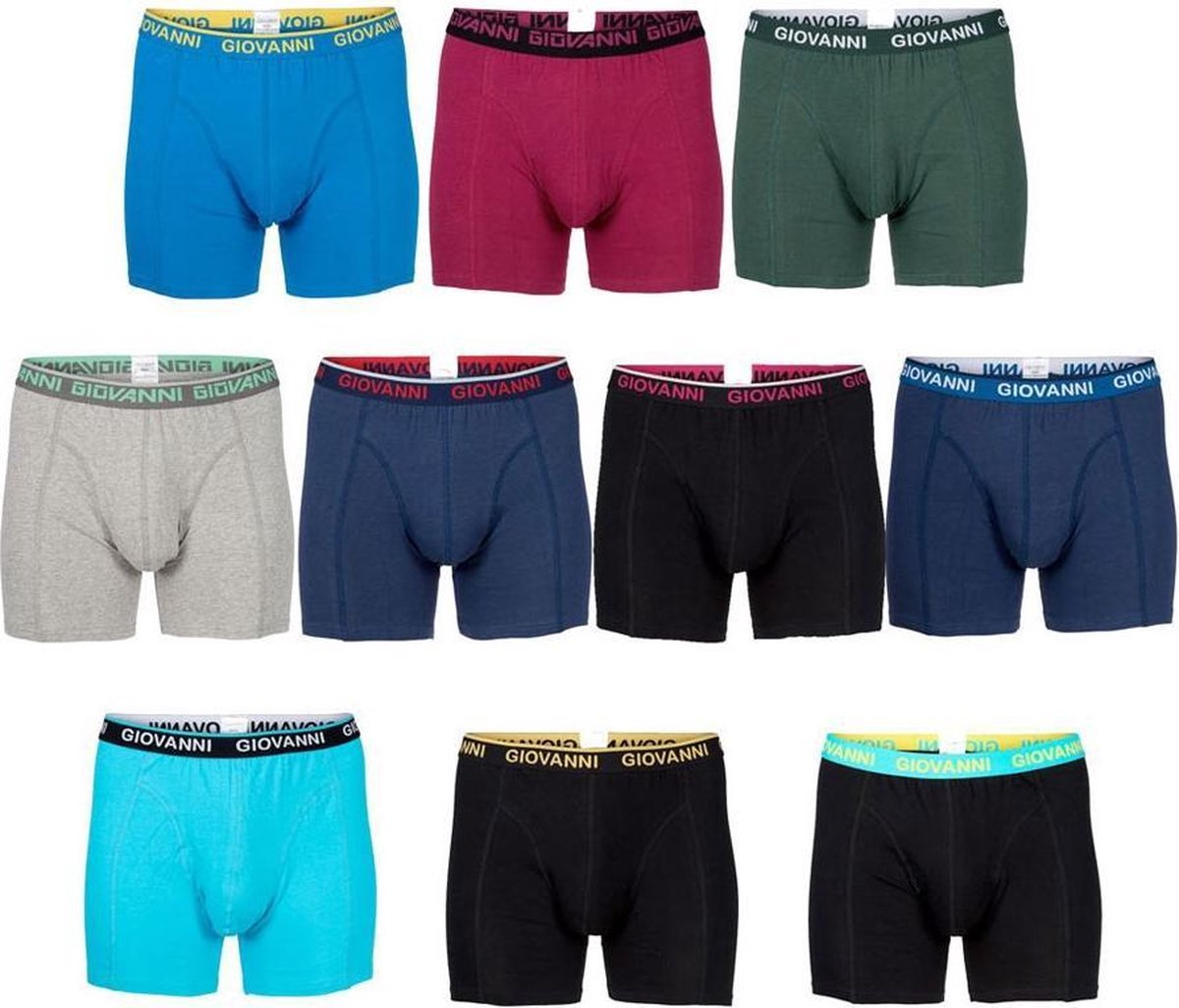 Giovanni Boxershorts Super Aanbieding ESTEBAN 10pak Heren Ondergoed