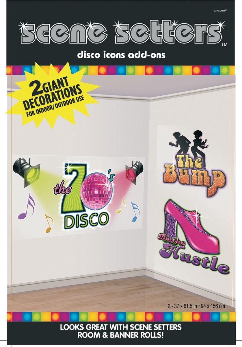 Decoratie Disco Party Scenesetter