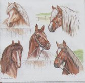 Servetten Horse Range 25 x 25 cm
