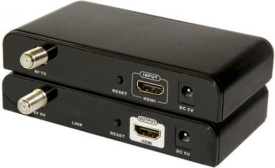 HDMI verlenger via coax - 60Hz - 1080p - 1.4 Super Speed - 500 meter -  Allteq | bol.com