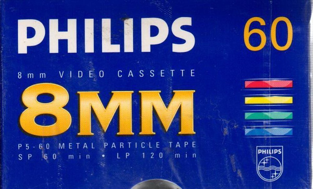 PHILIPS P5 - 60 Video Cassette 8 MM Metal particle tape
