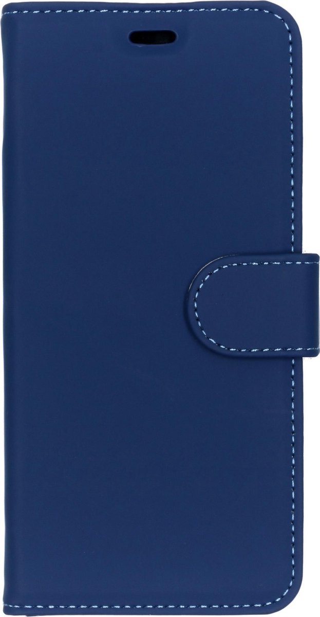 Accezz Wallet Softcase Booktype Samsung Galaxy A8 (2018) hoesje - Donkerblauw