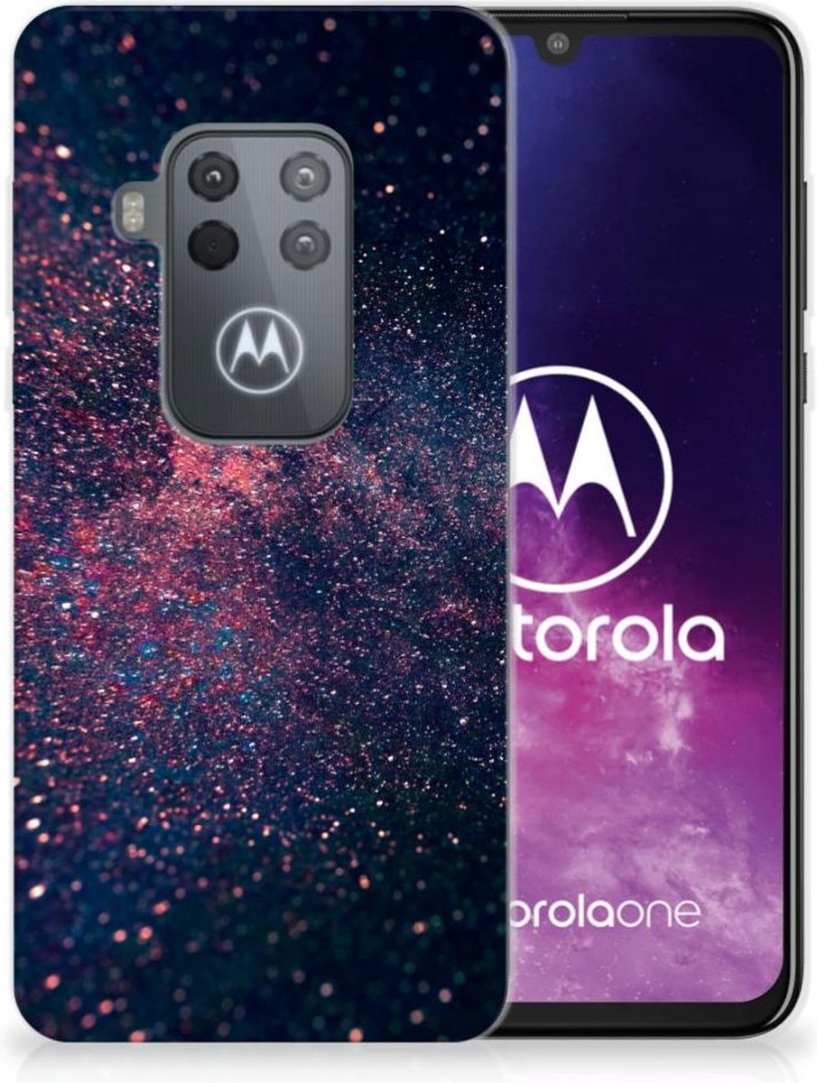 Motorola One Zoom TPU Hoesje Stars