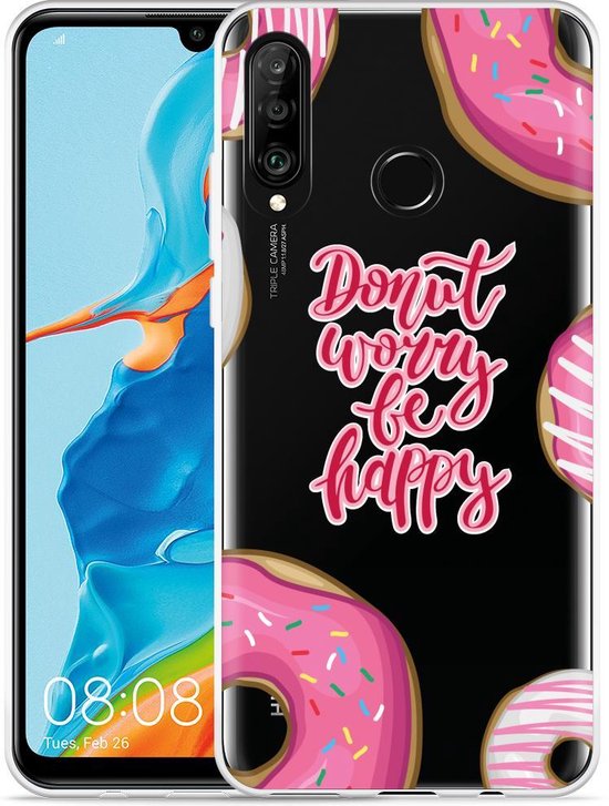 Huawei P30 Lite Donut Worry | bol.com