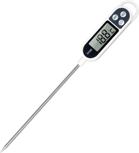 Digitale BBQ & Kookthermometer - Vleesthermometer - Keukenthermometer |  -50°C tot +300°C | bol.com
