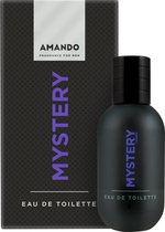 Amando Mystery Eau de Toilette voor mannen - Kruidige vanille parfum - 50 ml