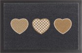 Paillasson Hearts Lavable 30 ° C 40x60 cm