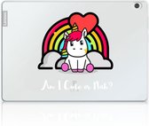 Lenovo Tab M10 Tablet Back Cover Unicorn Cute
