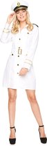 Karnival Costumes Marine Officier Matroos Kostuum Carnavalskleding Dames - Maat M