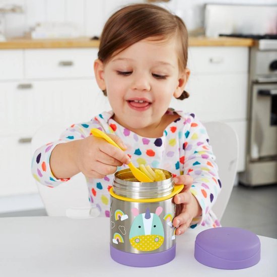 Skip Hop Zoo Bewaardoos - Thermisch - Snackbox - Eenhoorn van Skip Hop — afbeelding 3