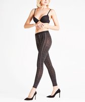 FALKE Tartan Legging Dames 41144 - Dames - M-L - Zwart