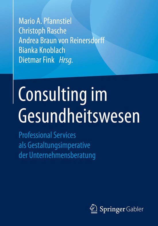 Consulting im Gesundheitswesen - cover