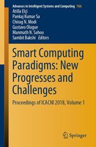 Advances in Intelligent Systems and Computing 766 - Smart Computing Paradigms: New Progresses and Challenges
