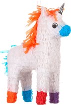 Boland - Decoratie > Feest spelletjes - Witte eenhoorn piñata