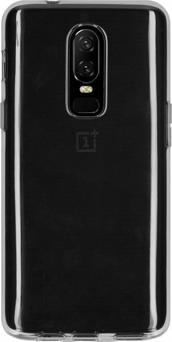 OnePlus 6 Hoesje Transparant - Accezz Clear Backcover - Shockproof