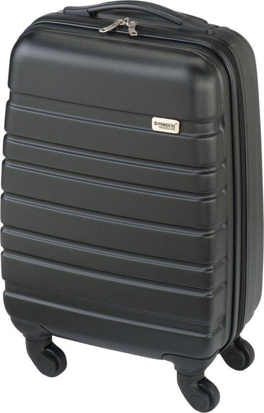 Princess Traveller Singapore Handbagage koffer cm - Zwart | bol.com