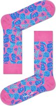 Happy Socks Under The Sea Sokken - Roze/Blauw - Maat 36-40