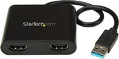 Startech - Dock USB32HD2 - Zwart