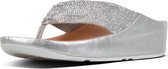 FitFlop™ Twiss™ Crystal Toe Post Silver - Maat 40