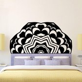 3D Sticker Decoratie Creatief Hoofdeinde Muursticker Behang Bed Nachtkastje Mandala Vinyl Kinderkamer Slaapkamer Reus hoofdeinde Bloem Home Decor