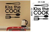 3D Sticker Decoratie Keuken House of Love Vinyl Muursticker Keuken Vinyl Decals voor Familie LKC Home Decor Wanddecoratie - LKC3 / Large