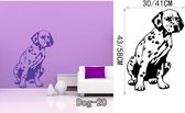 3D Sticker Decoratie Leuke Honden Huisdier muursticker Wc Stickers Honden Husky Siberische Malamute silhouet schakelaar muursticker voor kinderkamer Home Decor - Dog20 / Small