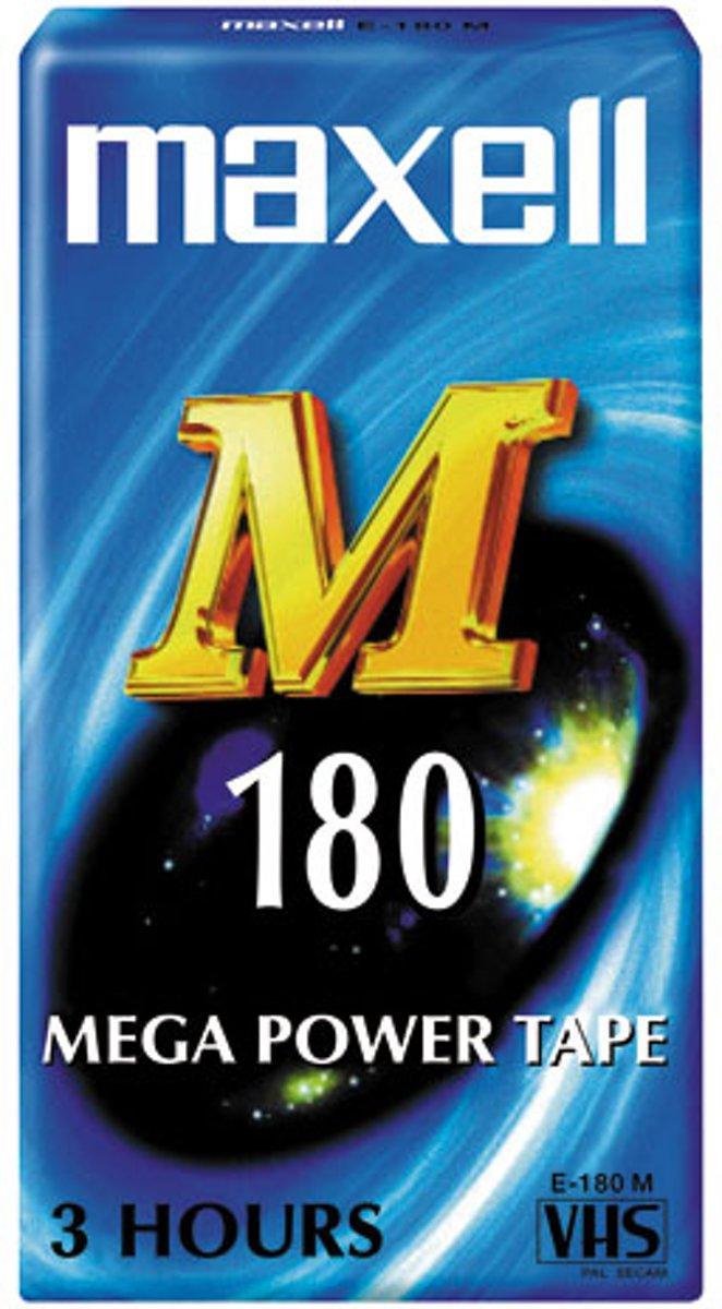 VHS videoband Maxell E-180 M DUO PACK (2 TAPES)