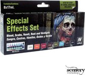 Game Effects Special Effects Set - 8 kleuren - 17ml - 72213