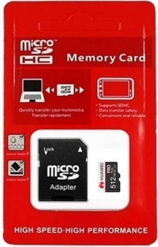 Micro SD Kaart 512GB |
